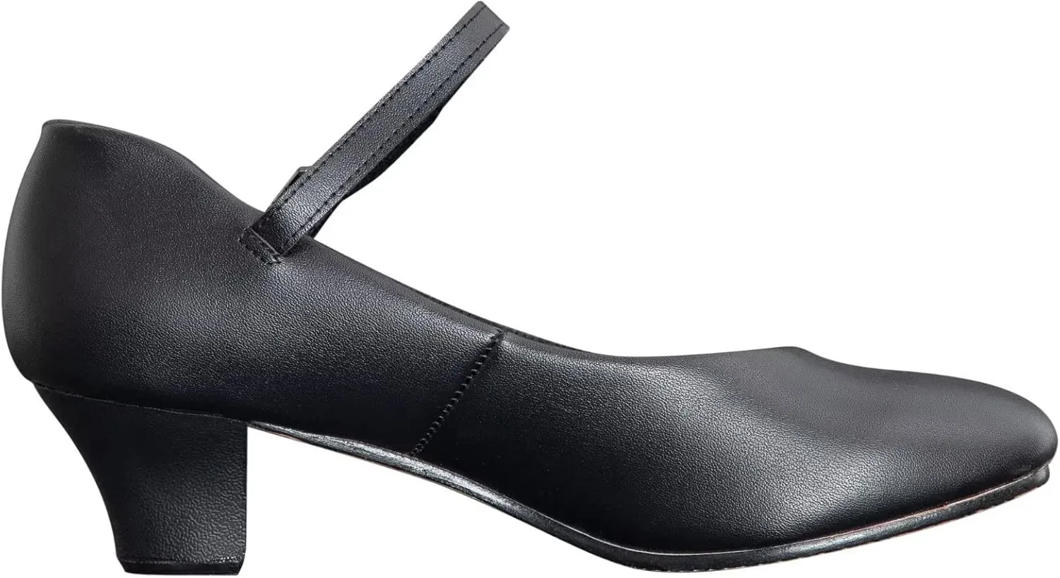 ARCLIBER Character Shoes for Women Ankle Strap 1.55" Dance Heels for Ballroom Salsa Tango