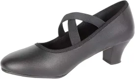 ARCLIBER Character Shoes for Women Ankle Strap 1.55" Dance Heels for Ballroom Salsa Tango