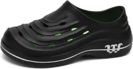 Armadillo Clogs Nurse Garden Shoes for Women Men Non Slip Resistant Work Shoes, Comfortable Nursing Shoe Womens Mules Slip On Oil Resistant Waterproof Chef Gardening Kitchen Food Service Shoe Unisex