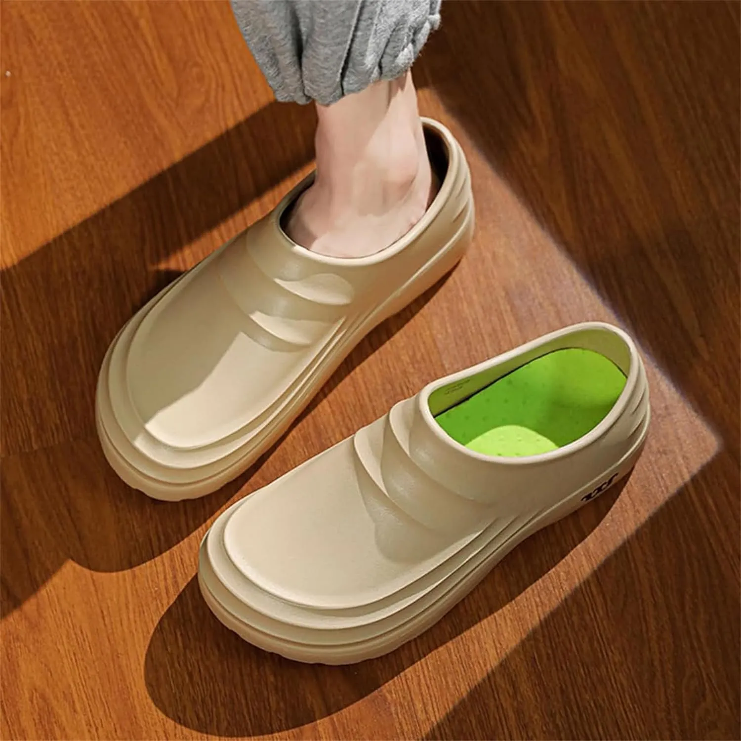 Armadillo Clogs Nurse Garden Shoes for Women Men Non Slip Resistant Work Shoes, Comfortable Nursing Shoe Womens Mules Slip On Oil Resistant Waterproof Chef Gardening Kitchen Food Service Shoe Unisex