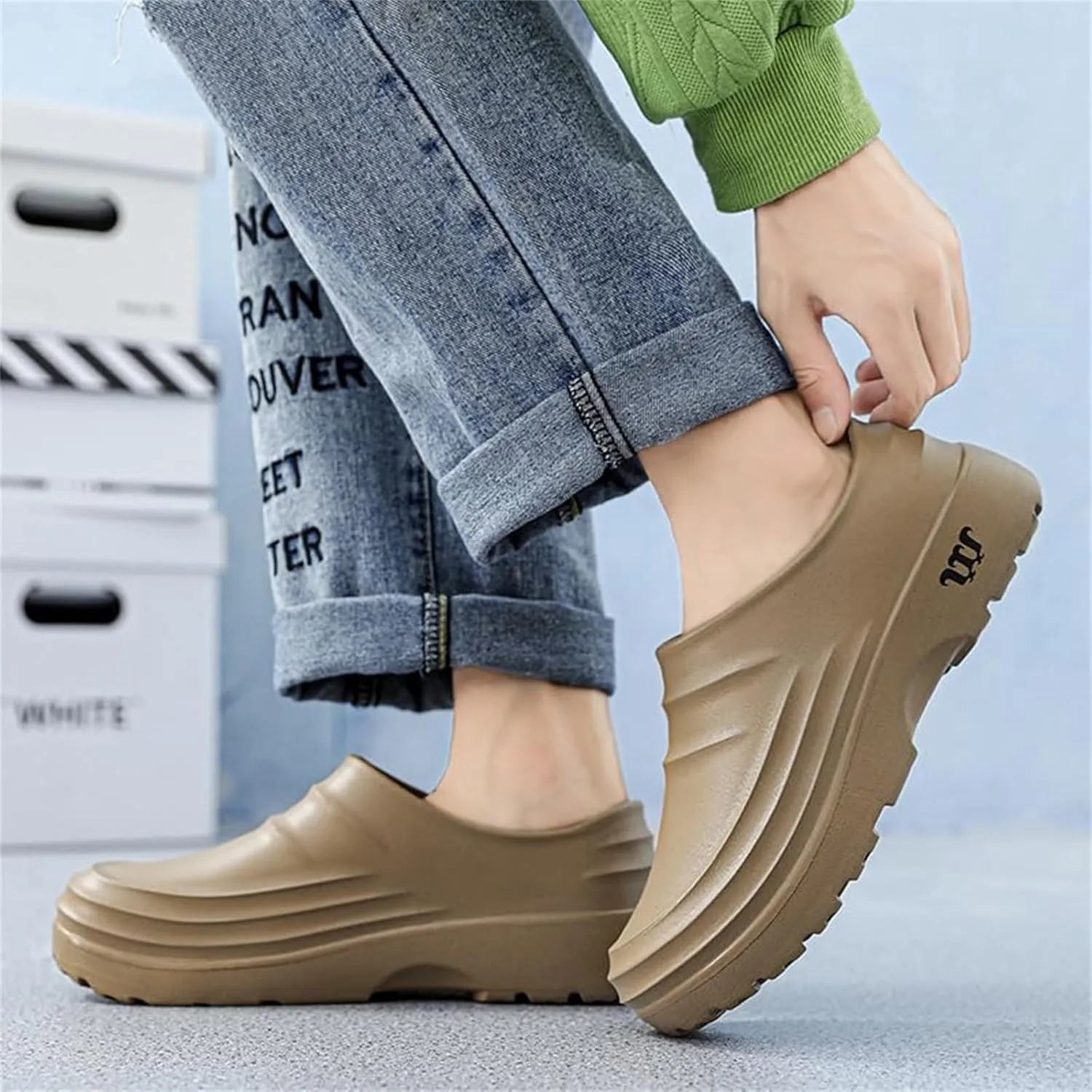 Armadillo Clogs Nurse Garden Shoes for Women Men Non Slip Resistant Work Shoes, Comfortable Nursing Shoe Womens Mules Slip On Oil Resistant Waterproof Chef Gardening Kitchen Food Service Shoe Unisex