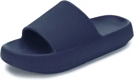 BRONAX Pillow Slippers for Women and Men | House Slides Shower Sandals | Cushioned Thick Sole