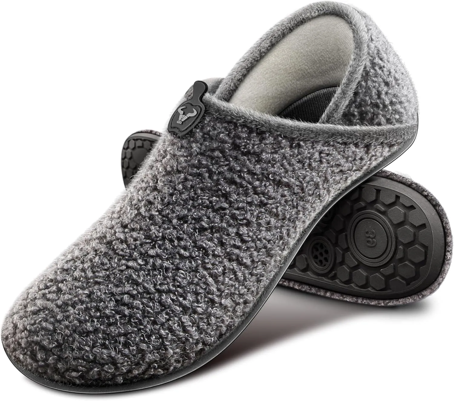 BULLIANT Women Slippers Socks, Slip on Shoes for Women Barefoot Yoga Shoe Comfortable Stretch Fit