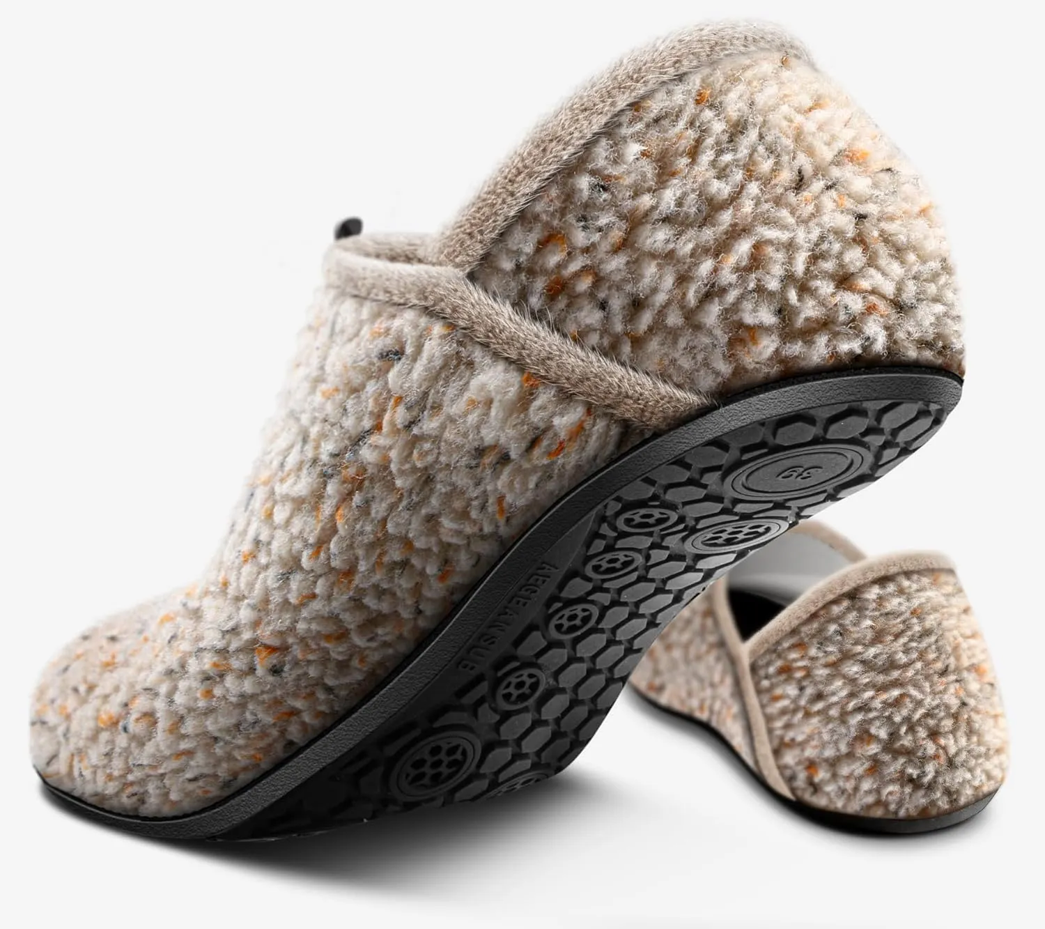 BULLIANT Women Slippers Socks, Slip on Shoes for Women Barefoot Yoga Shoe Comfortable Stretch Fit