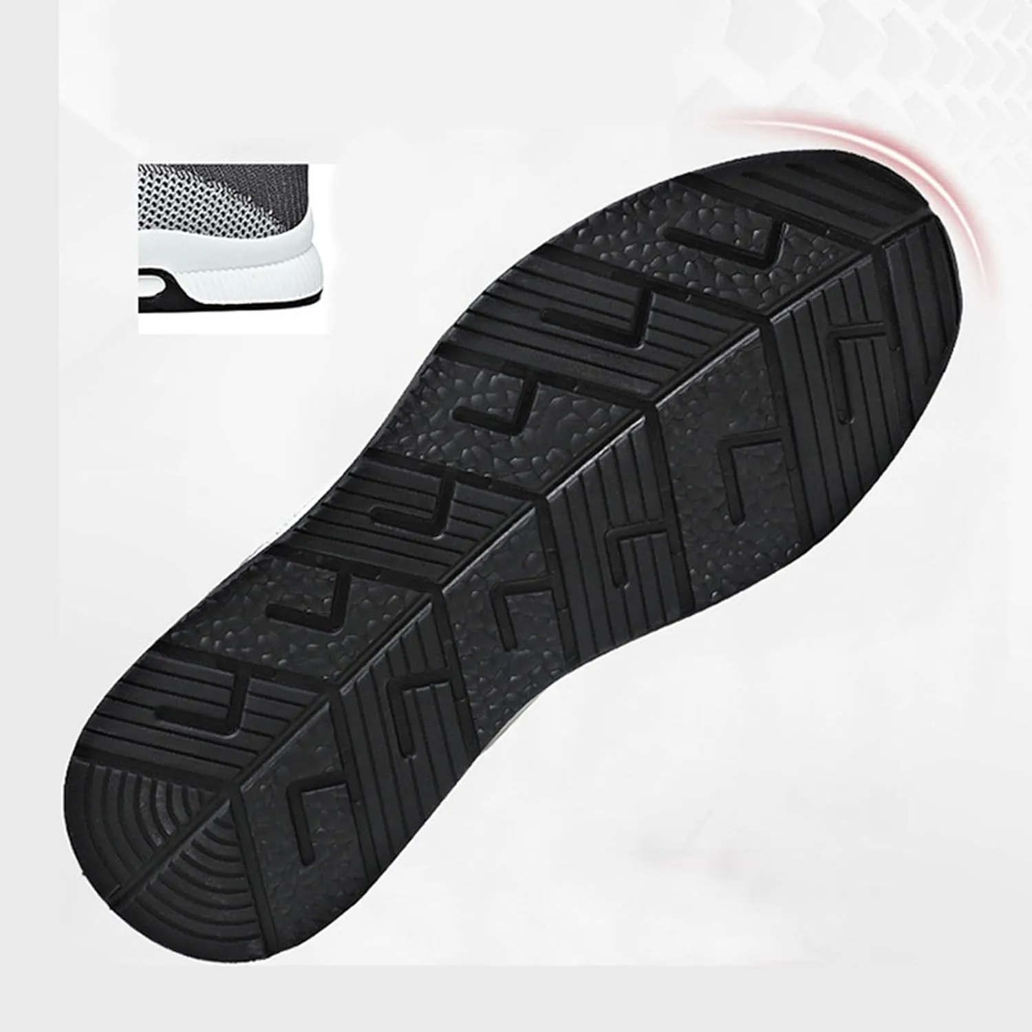 Couple Men's Elevator Shoes Men's Casual Mesh Trainers Lightweight Breathable Lace Up Sports Shoes Vintage Mens Sneaker