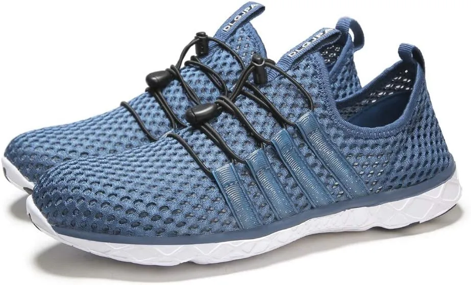 DLGJPA Men's Lightweight Quick Drying Aqua Water Shoes Athletic Sport Walking Shoes