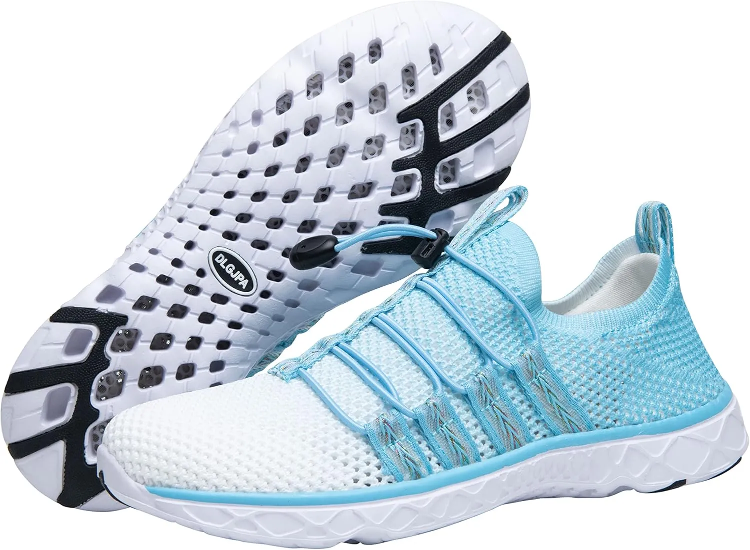 DLGJPA Women's Lightweight Quick Drying Aqua Water Shoes Athletic Sport Walking Shoes