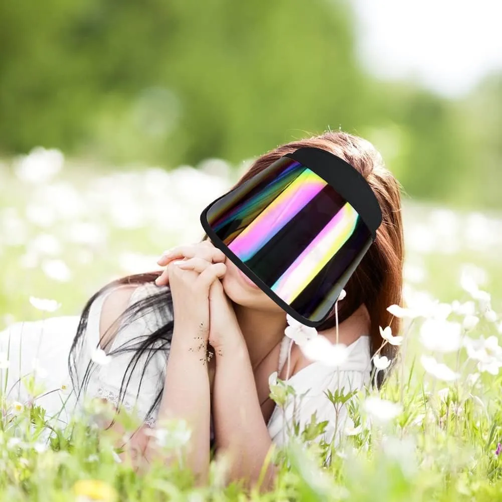 Face_Shield Protector Sun Visor Hat UV Protection Summer Sun Cap Great for Oudtoor Hiking Camping Golf Tennis Cycling