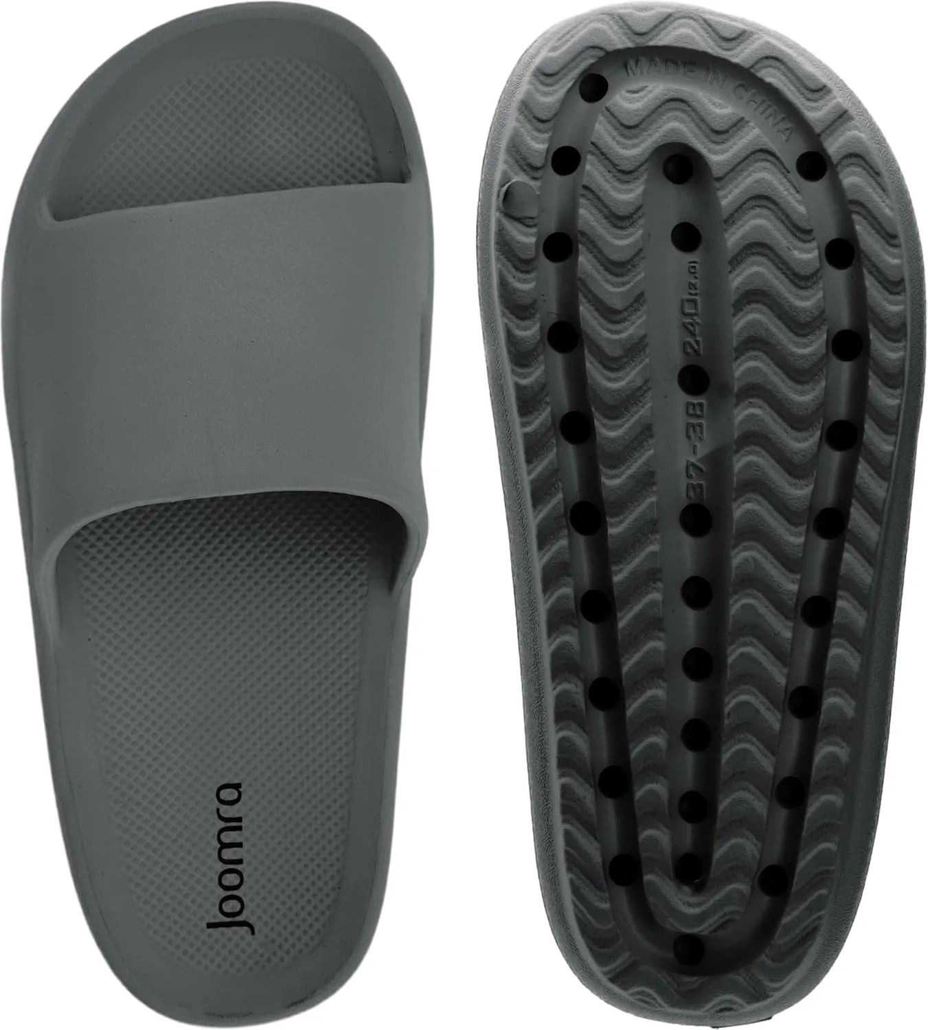 Joomra Arch Support Slides for Women and Men Recovery Sandals Plantar Fasciitis Slippers | Pain Relief Cushion Thick Sole