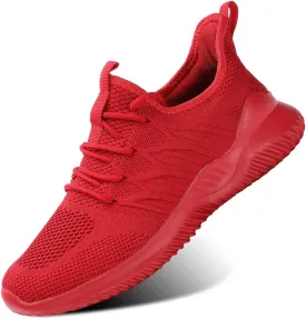 KEEZMZ Womens Ladies Walking Running Shoes Slip On Lightweight Casual Tennis Sneakers Clothes Shoes