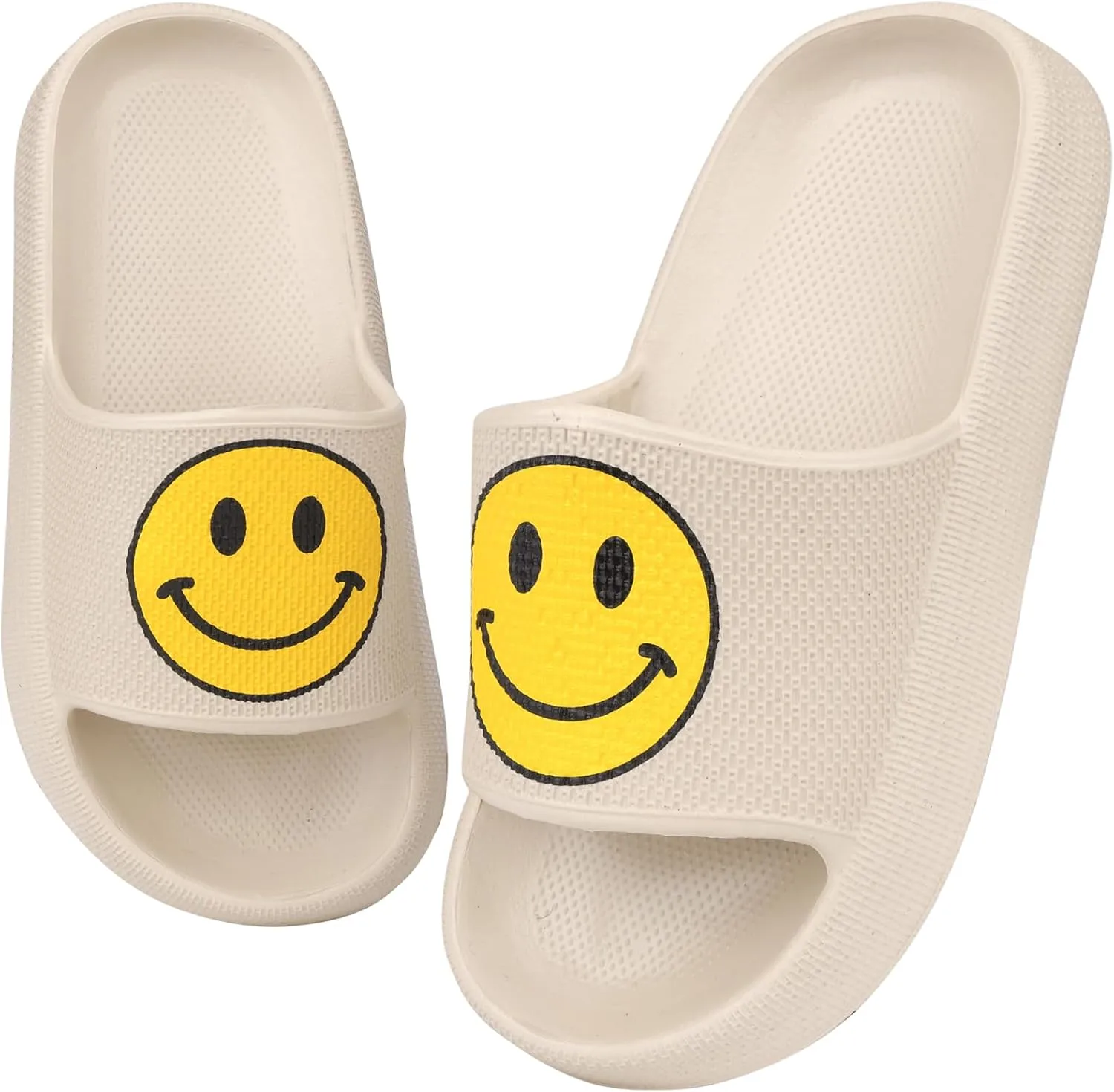 Kids Cloud SlidesPillow Sandals for Boys GirlsQuick Drying Bathroom Shower SandalsSummer Beach Pool Slippers| Thick Sole Non-Slip