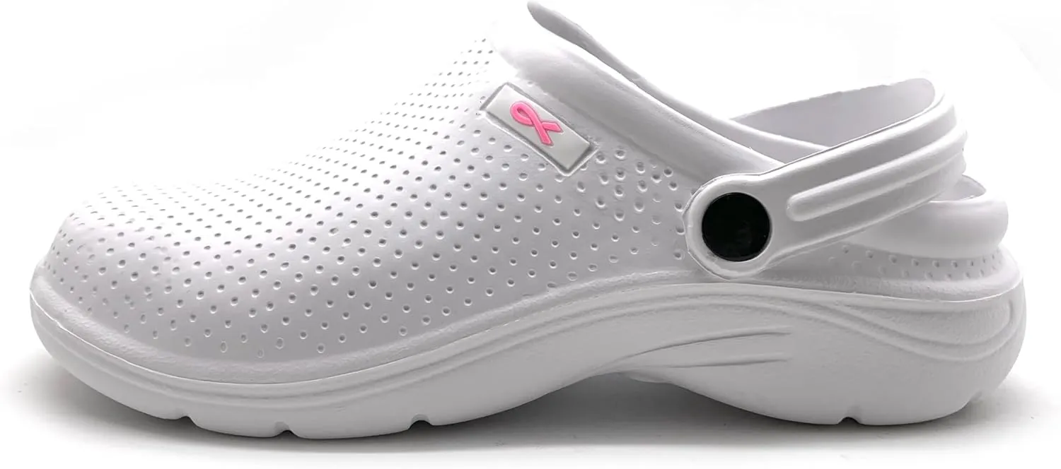 Lightweight Nurse Clogs Non Slip Water Resistant Garden Shoes for Women Comfort Clog