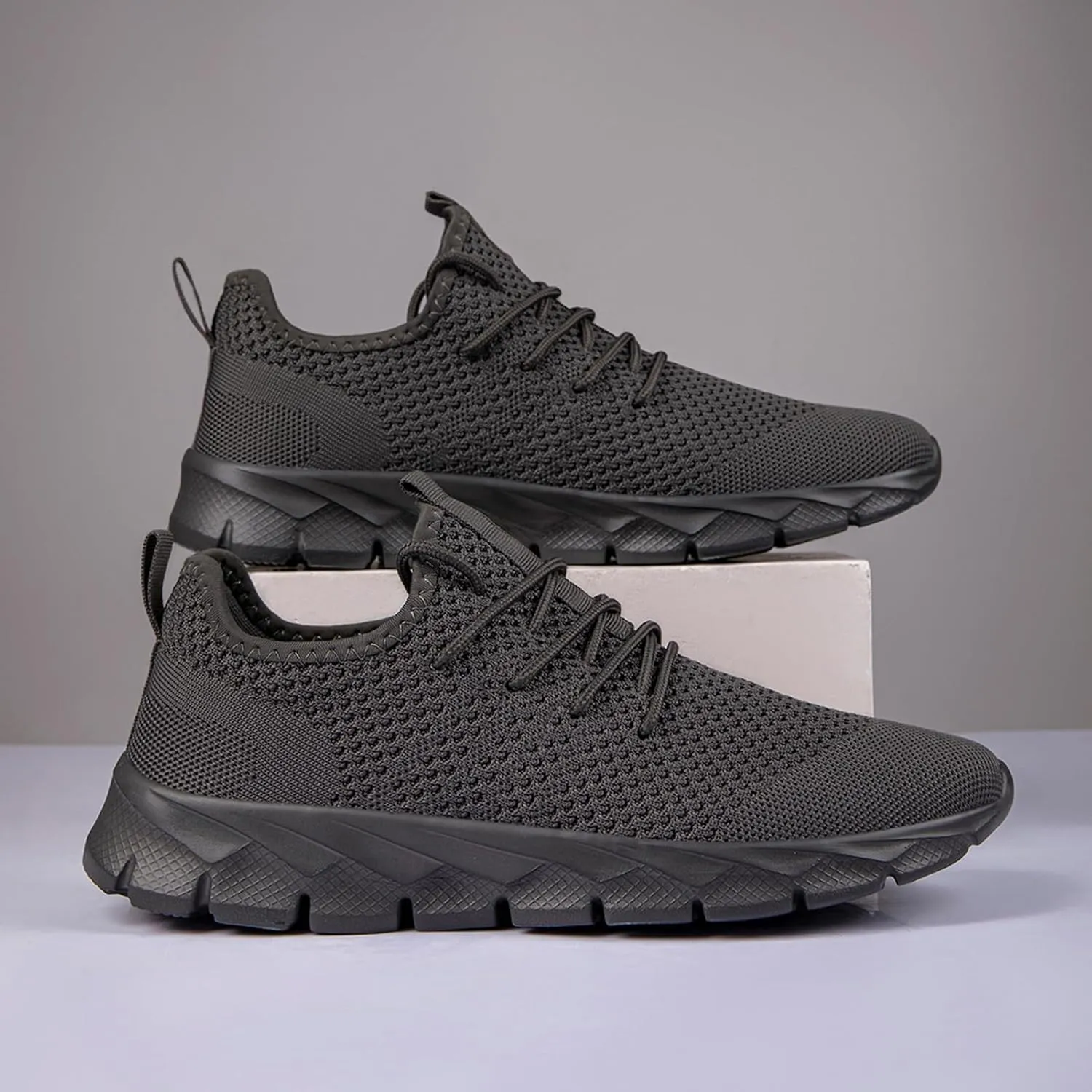 Mens Running Shoes Fashion Sneakers Tennis Walking Shoes Lightweight Athletic Gym Workout Shoes