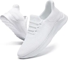 Mens Running Shoes Slip On Sneakers Walking Tennis Shoes Gym Athletic Sports Fashion Casual Breathable