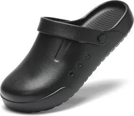 Nihaoya Clogs for Men and Womens Garden Shoes Slip-on Outdoor Beach Slippers Comfort Slip Resistant Sandals Lightweight Breathable