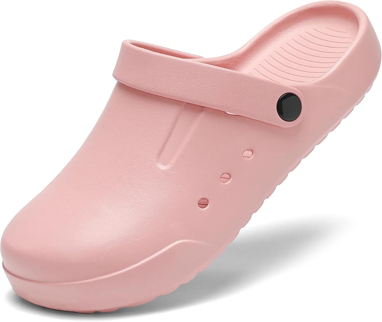Nihaoya Clogs for Men and Womens Garden Shoes Slip-on Outdoor Beach Slippers Comfort Slip Resistant Sandals Lightweight Breathable