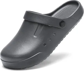 Nihaoya Clogs for Men and Womens Garden Shoes Slip-on Outdoor Beach Slippers Comfort Slip Resistant Sandals Lightweight Breathable