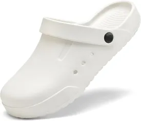 Nihaoya Clogs for Men and Womens Garden Shoes Slip-on Outdoor Beach Slippers Comfort Slip Resistant Sandals Lightweight Breathable