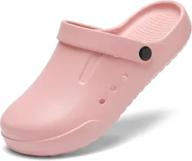 Nihaoya Clogs for Men and Womens Garden Shoes Slip-on Outdoor Beach Slippers Comfort Slip Resistant Sandals Lightweight Breathable
