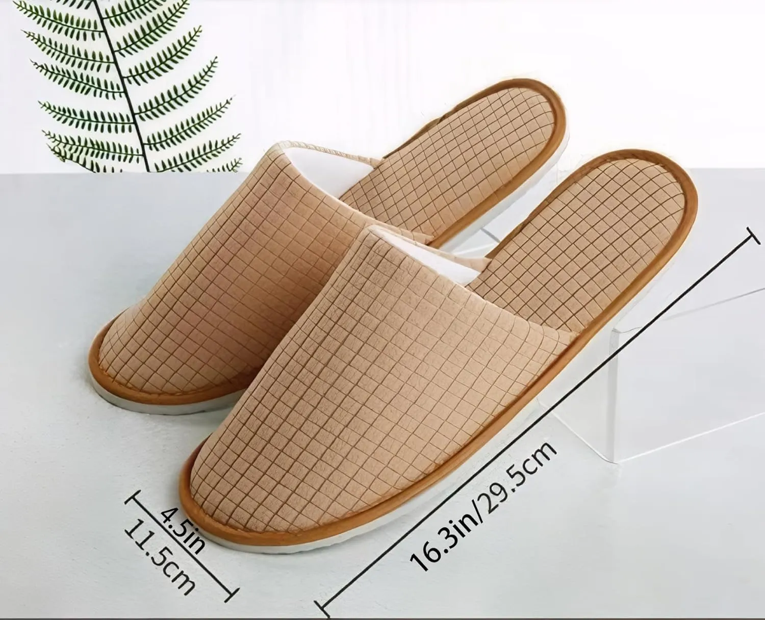 Pairs Spa Slippers, Non Slip Disposable Slippers For Guest, Washable Reusable, Which Can Be Used As Women Men, House, Indoor, Bathroom, Bedroom, Hotel, Bride Slippers
