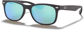 Ray-Ban Junior XS Kids' New Wayfarer RJ9052S Square Sunglasses for SMALL Boys and Girls   BUNDLE With DIW Kit