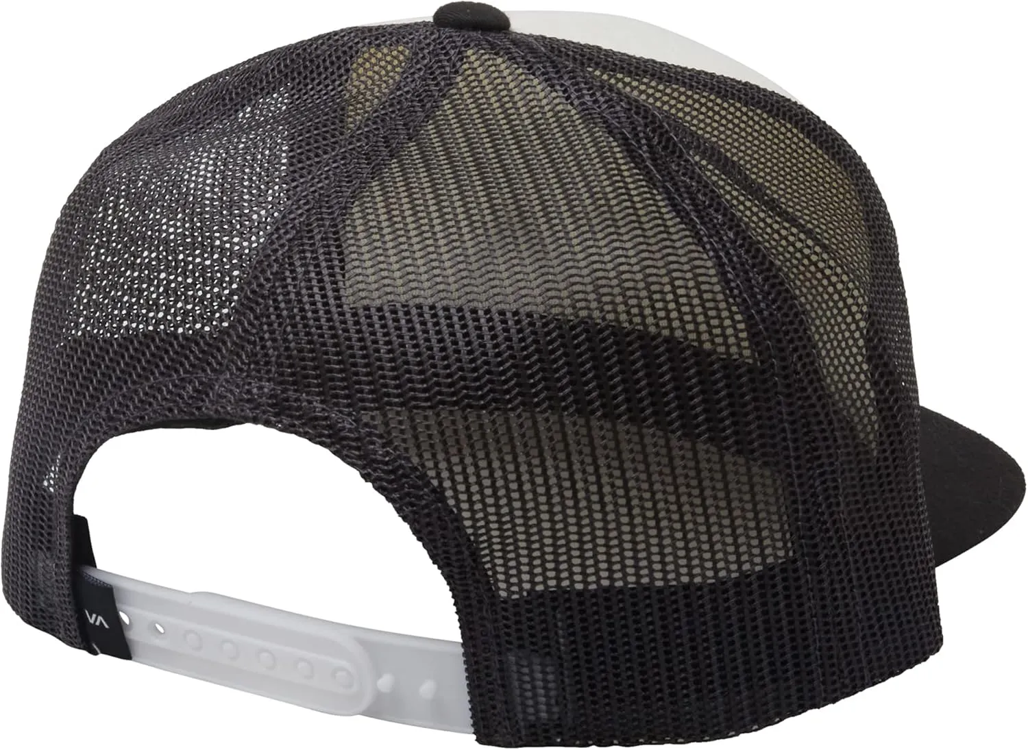 RVCA Men's Trucker Hat, Structured Hat with Stretch Mesh Back, Adjustable Snapback Closure