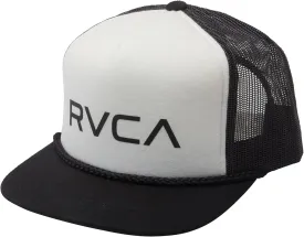 RVCA Men's Trucker Hat, Structured Hat with Stretch Mesh Back, Adjustable Snapback Closure