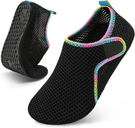 Scurtain Barefoot Water Shoes for Women Men Beach Swim Aqua Socks Summer Quick-Dry Sandals Slippers