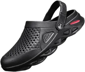 SECHRITE Clogs for Men Slip on Rubber Clogs Summer Water Shoes Gardening Shoes