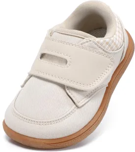 Toddler Barefoot Shoes Wide Toe Box Shoe Boys Girls Kids Walking Sneakers Non-Slip Lightweight Comfortable First Walking Tennis Outdoor Activities