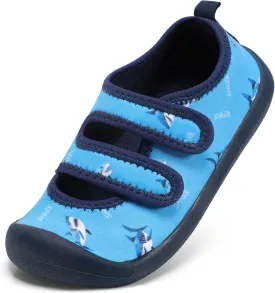 Toddler Water Shoes Boys Girls Unisex Summer Beach Quick Dry Non Slip Hook and Loop Swim Barefoot Aqua Socks
