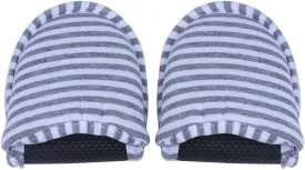 VGEBY Travel Portable Foldable Reusable Indoor Soft Cotton Anti-Slip Slippers for Home Hotel House Slippers