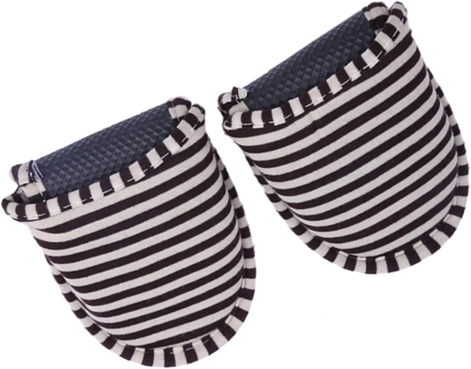 VGEBY Travel Portable Foldable Reusable Indoor Soft Cotton Anti-Slip Slippers for Home Hotel House Slippers
