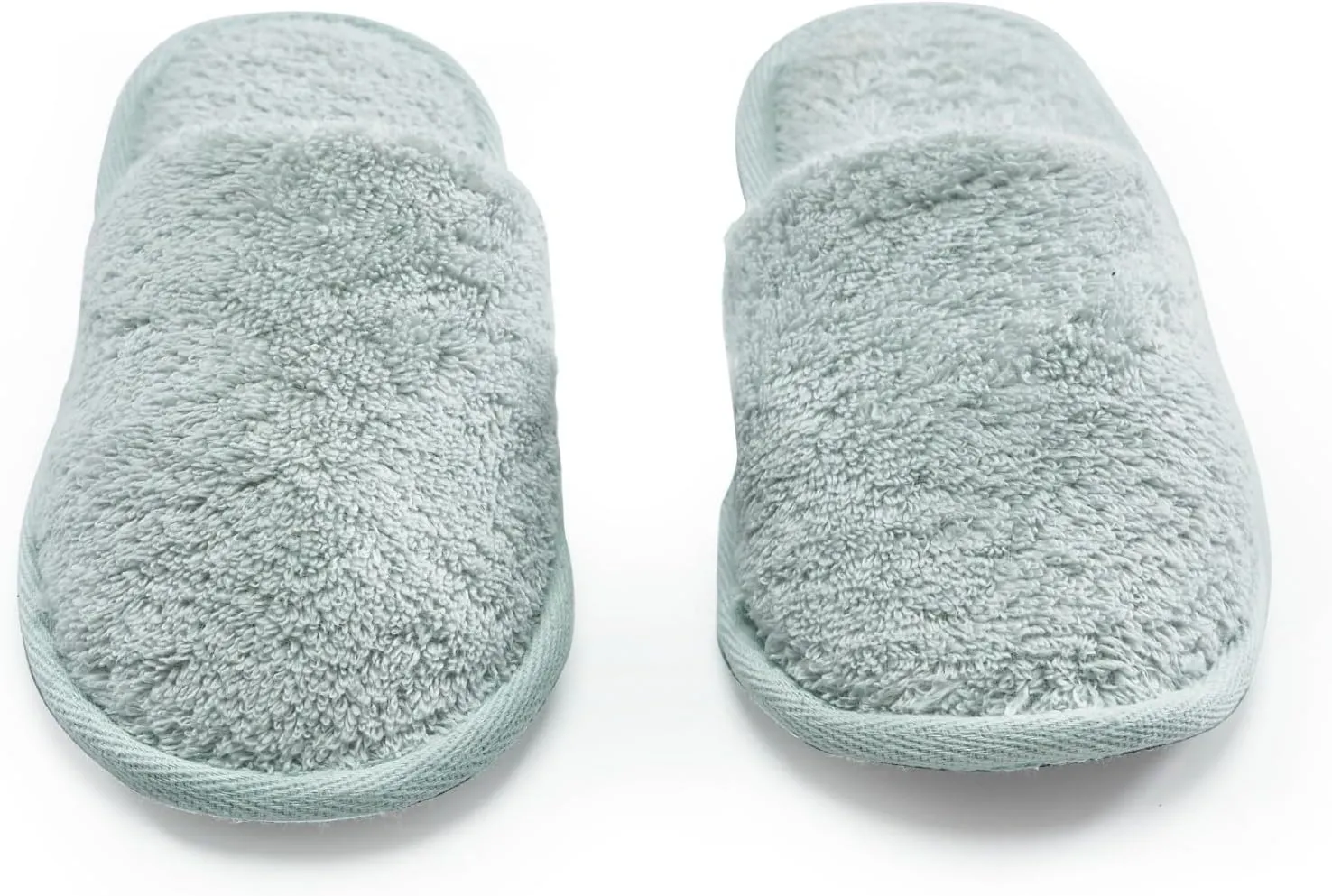 Womens Cotton Bath Slippers, Terry Cloth Spa Slippers for Women