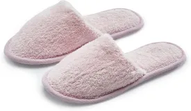 Womens Cotton Bath Slippers, Terry Cloth Spa Slippers for Women