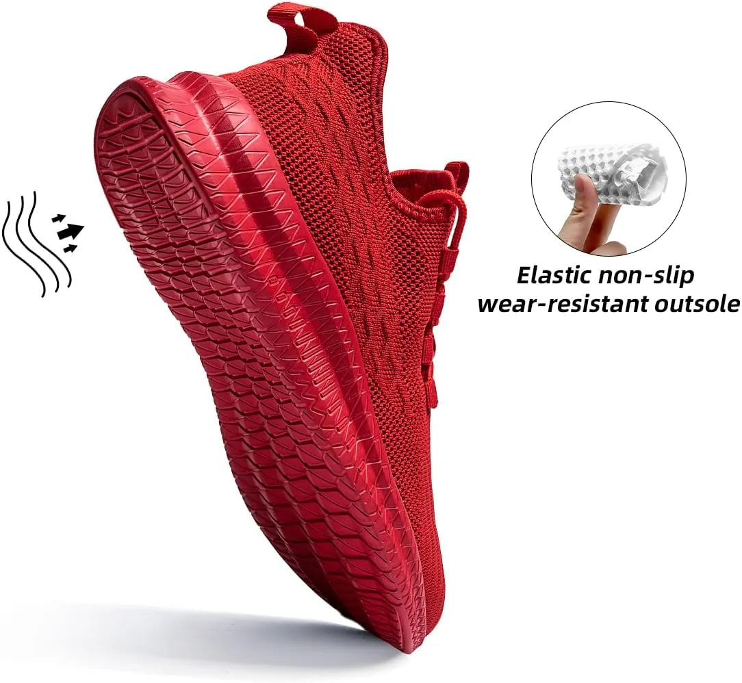 Womens Slip On Walking Shoes Ultra Light Breathable Running Comfortable Casual Fashion Sneakers Mesh Gym Workout Sports