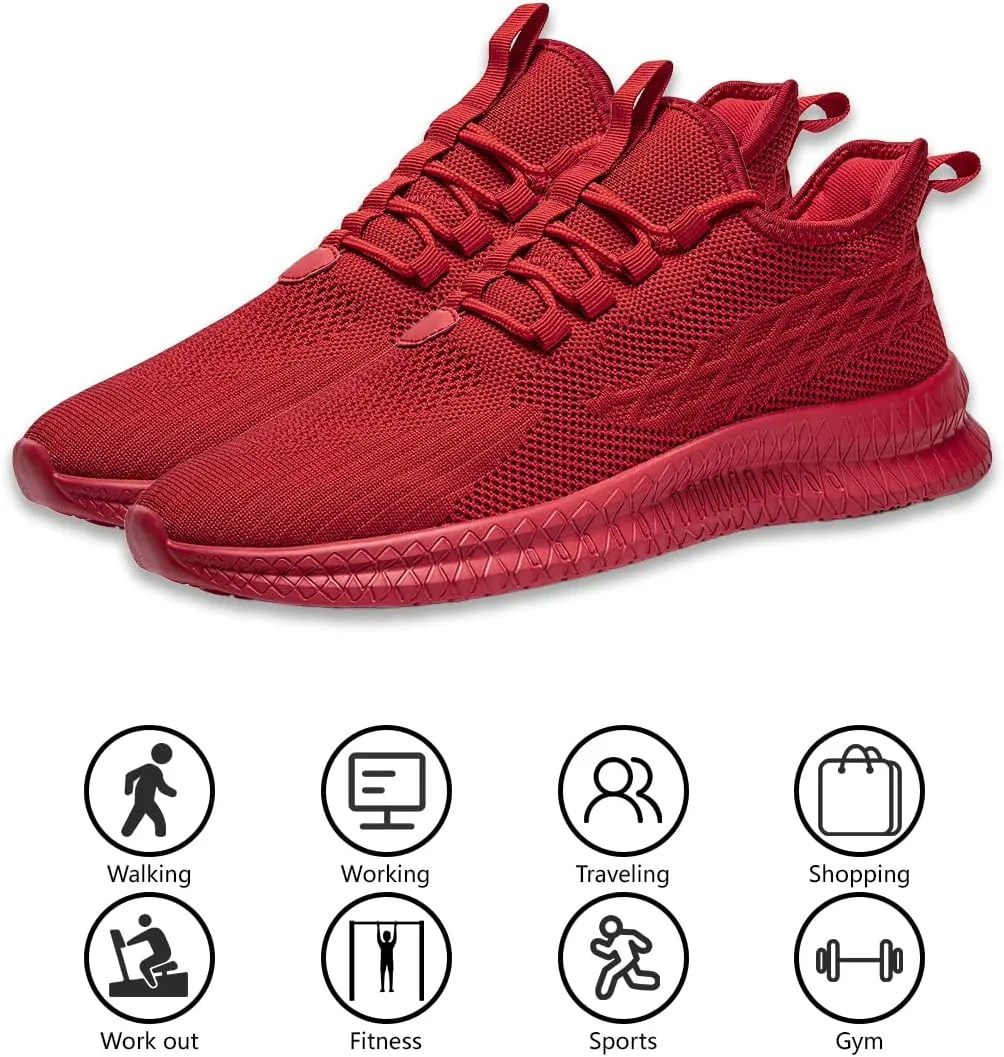 Womens Slip On Walking Shoes Ultra Light Breathable Running Comfortable Casual Fashion Sneakers Mesh Gym Workout Sports