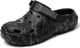 YUKTOPA Men's Clogs Outdoor Athletic Sports Sandals Adult Slip On Garden Shoes Summer Water Beach Shoes Casual Slippers Lightweight Breathable Non Slip