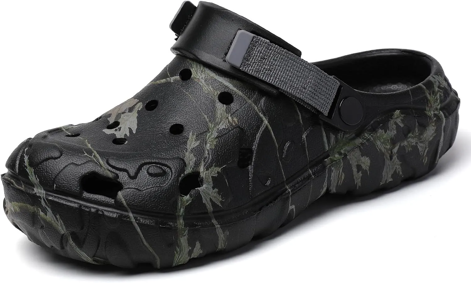 YUKTOPA Men's Clogs Outdoor Athletic Sports Sandals Adult Slip On Garden Shoes Summer Water Beach Shoes Casual Slippers Lightweight Breathable Non Slip